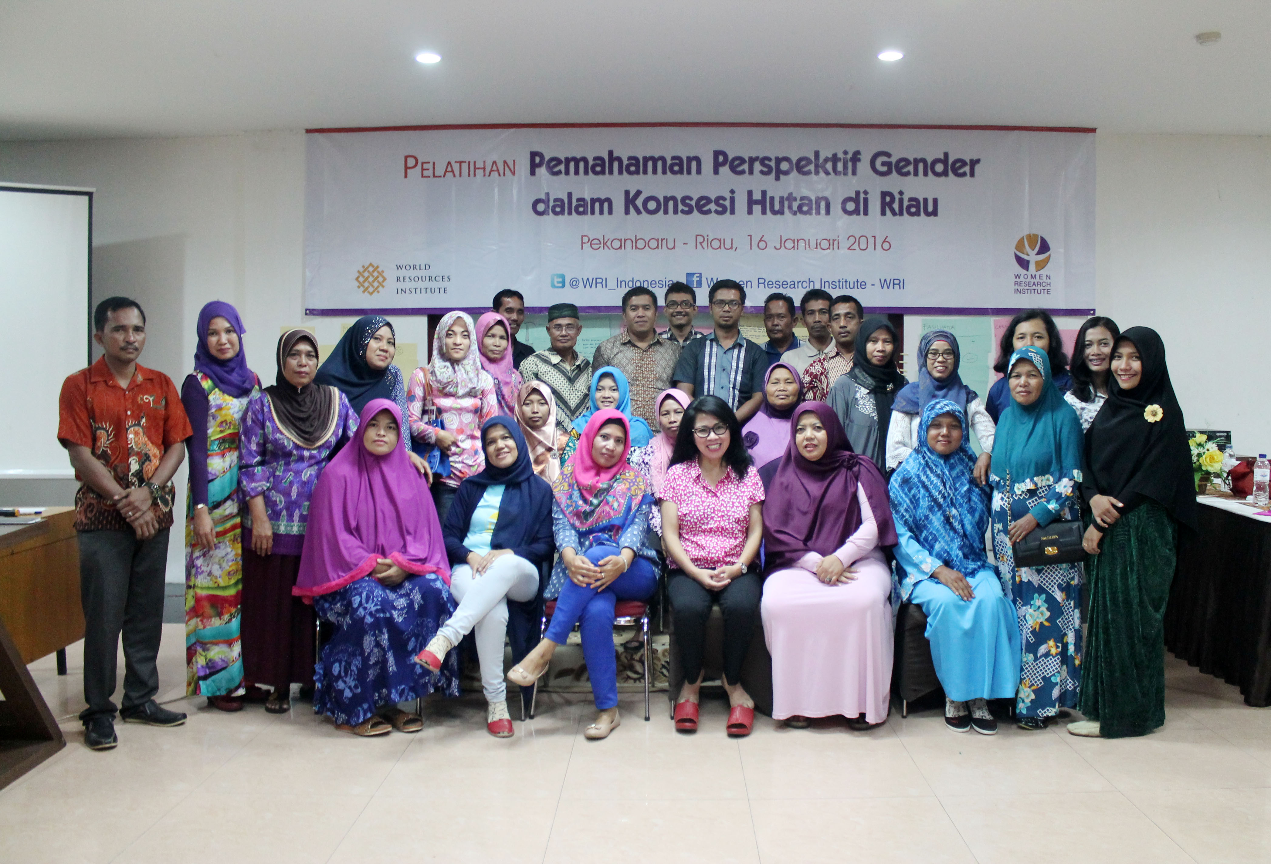 Gender training workshop held by Women Research Institute.